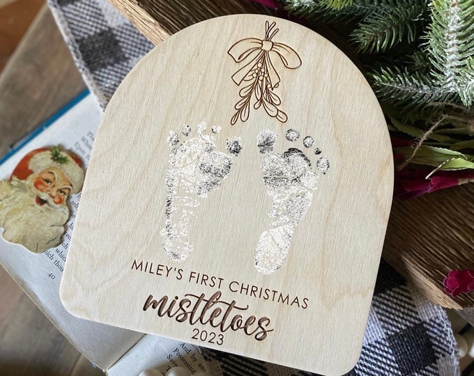 Baby's First MistleTOE Christmas Keepsake