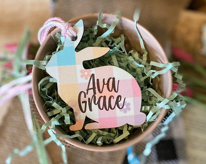 Easter Basket Name Tag