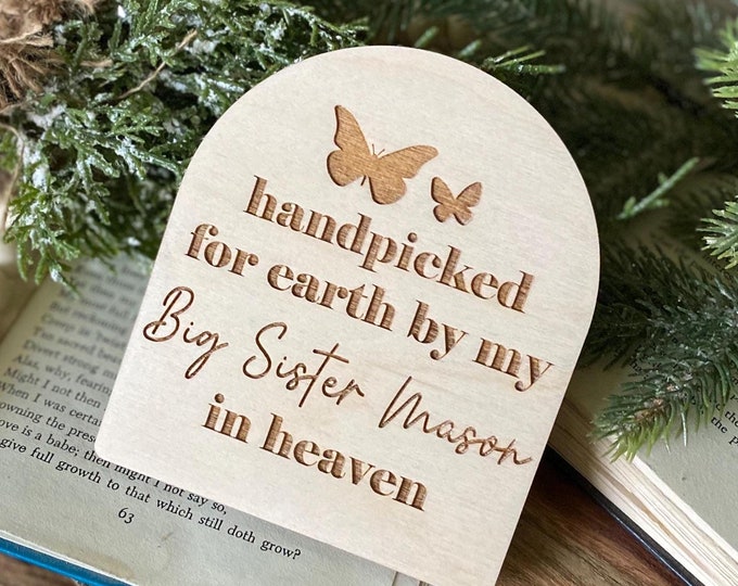 Handpicked for Earth Announcement Sign