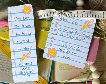 Teacher Appreciation Gift, Teacher Gifts, Teacher Christmas Gifts, Teacher Ornament, Teacher Bookmark, Gift for Teacher, Gift from Students