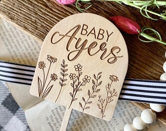 Wildflower Cake Topper