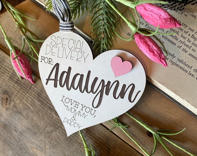 Valentine Gift Name Tag