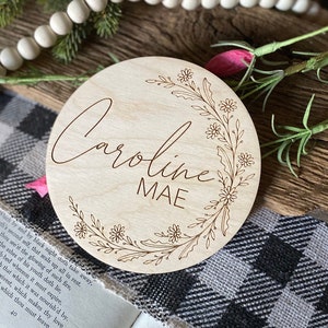 Baby Name Sign, Wood Name Sign, Personalized Baby Name Announcement, Wooden Baby Name Sign, Baby Shower Gift, Baby Name Reveal