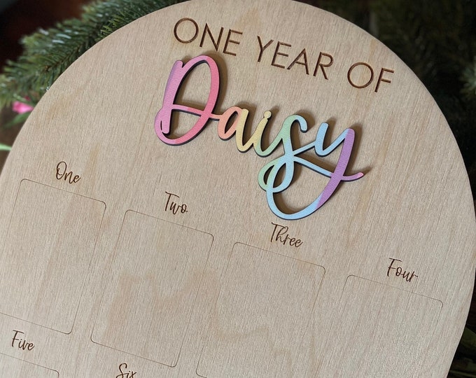 First Birthday Sign