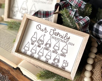 Family Gnome Ornament