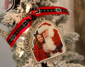 Visit With Santa Keepsake Ornament