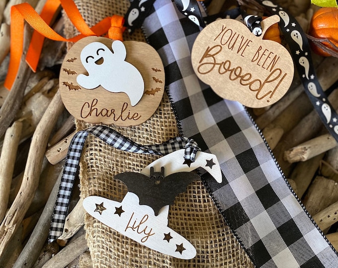 Boo Basket + Halloween Gift Tag