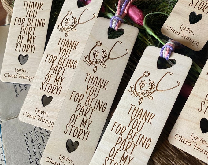 Personalized Nurse Bookmark