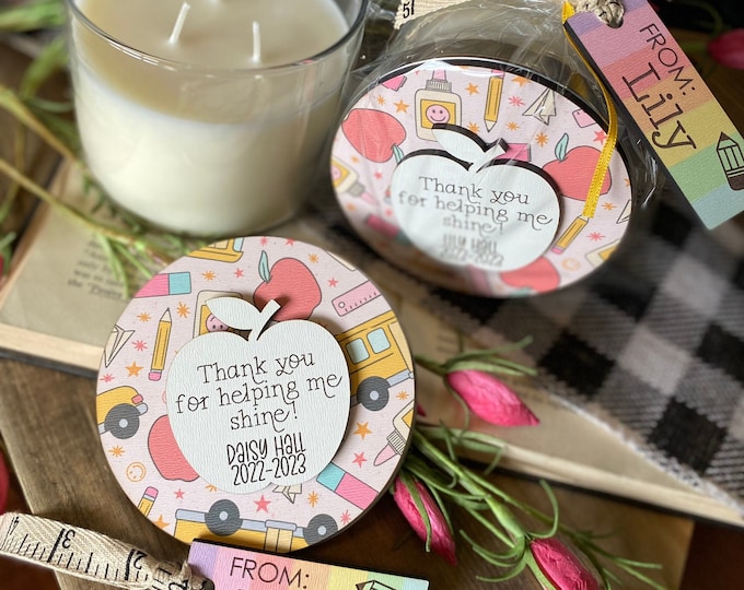 Teacher Appreciation Candle Gift