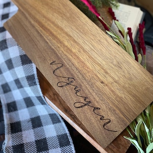 Personalized Cutting Board, Engraved Cutting Board, Charcuterie Board, Personalized Gift, Cutting Board, Wedding Gift, Housewarming Gift