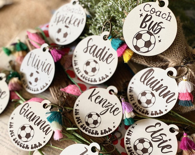 Team Sports Gift Keychain + Bag Charm