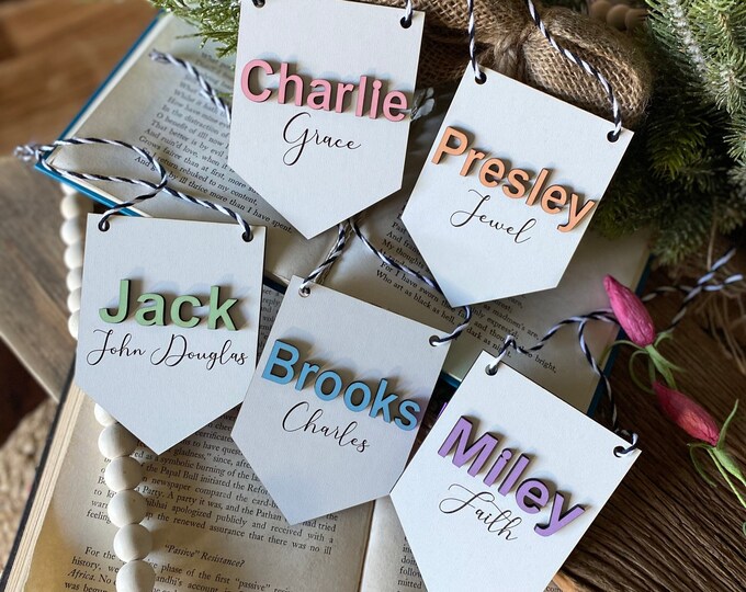 Personalized Name Tag