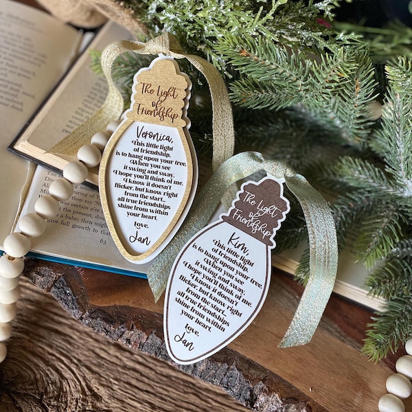 Light of Friendship Etsy