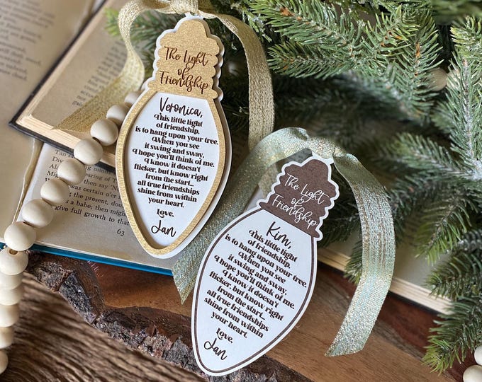 Light of Friendship Ornament