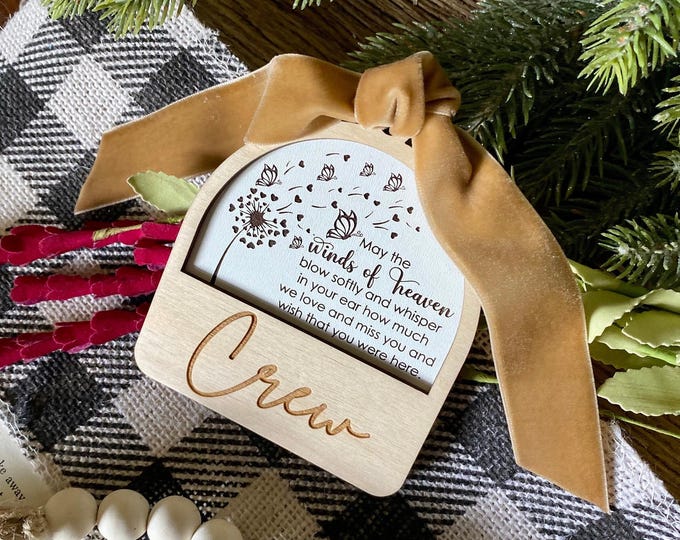 Christmas in Heaven Ornament