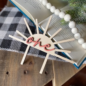 Sunshine Cake Topper, Birthday Cake Topper, First Year Around Sun Cake Topper, Sun Cake Topper