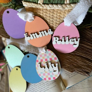 Easter Basket Tag, Easter Basket Stuffer, Easter Tags, Easter Bunny Tag, Easter Basket Personalized, Easter Decor, Personalized Easter, Tag