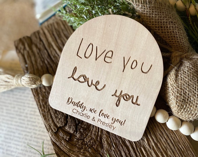 Fathers Day Handwriting Sign