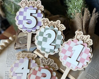 Personalized Cake Topper