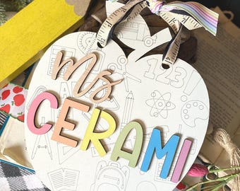 Teacher Door Hanger Sign