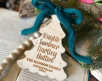 Family Tree Christmas Ornament