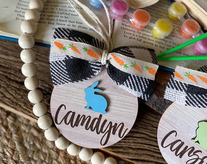 Personalized Easter Tag