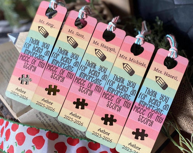 Autism Awareness Teacher Gift