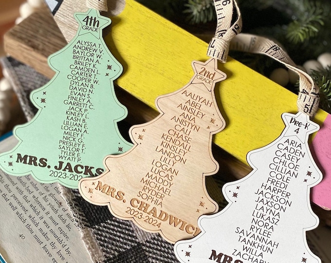 Teacher Classroom Ornament