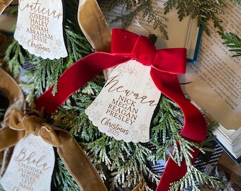 Evergreen Bell Ornament