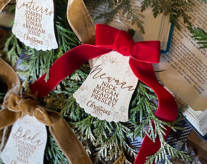 Evergreen Bell Ornament