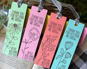 Flower Bookmark