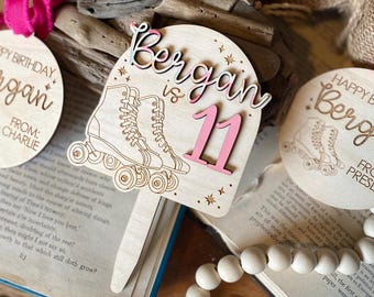 Roller Skate Cake Topper