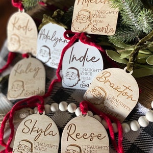 From Santa Christmas Gift Tag, Gift From Santa Tag, Personalized Santa Gift Tag, From the North Pole, Santa Gift Name Tag