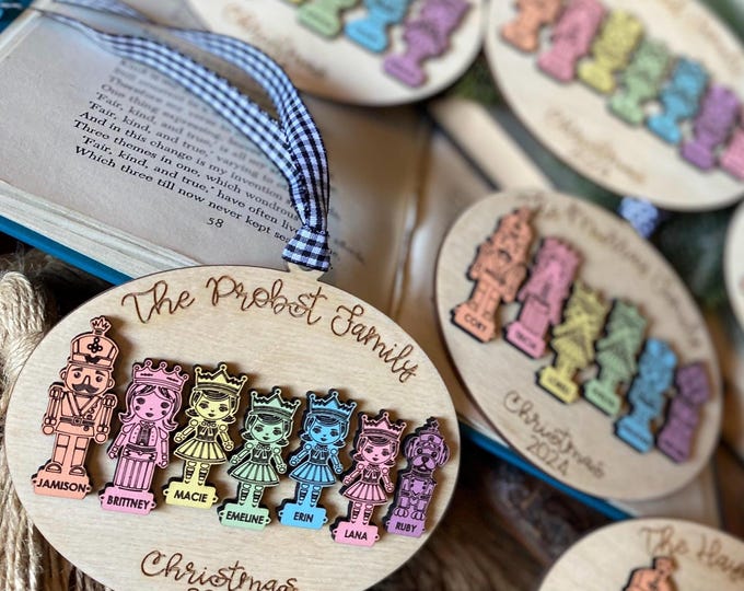 Nutcracker Family Tree Ornament