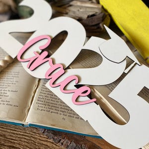 2025 Grad Sign, Graduation Gifts For Her Grad Name Sign 2025 2026 Graduation Decorations Custom Kid Name Sign For Graduation Gift For Him