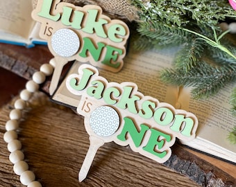 Golf Cake Topper