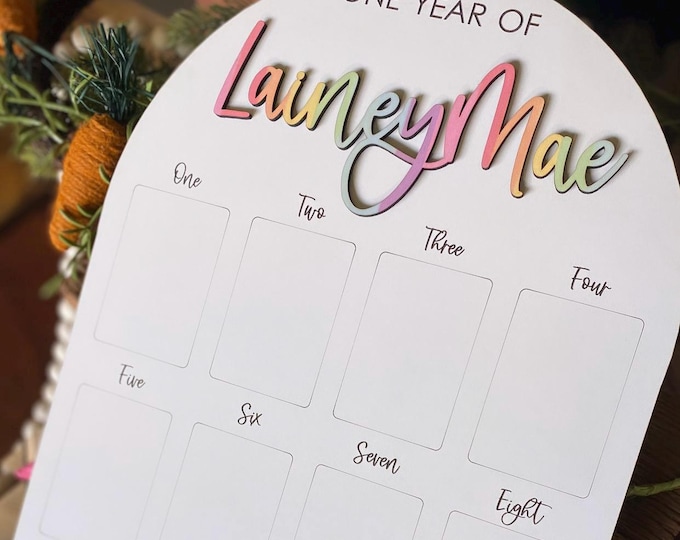 First Birthday Sign