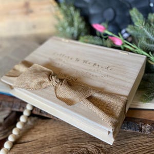 Letters to the bride box, Bridal Shower Gift, Wedding Gift Box, Keepsake Box, Memory Box, Baptism Keepsake Box, Wedding Keepsake Box, Box