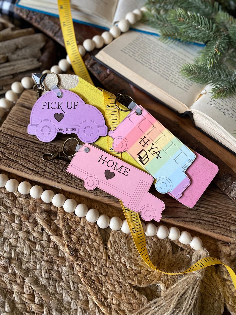 Backpack Bus Tag, School Bus Name Tag, Book Bag Tag, School Bus Number ...