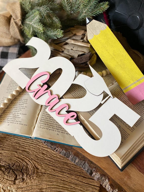2025 Grad Sign: Personalized Graduation Name Sign