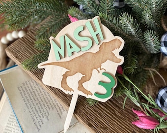 Dinosaur Cake Topper