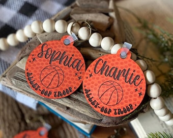 Team Basketball Keychain