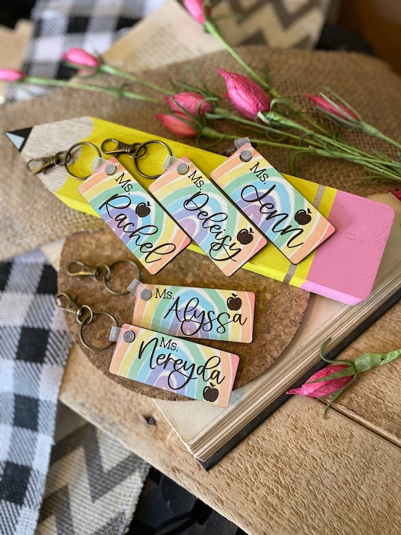 Teacher appreciation deals keychain