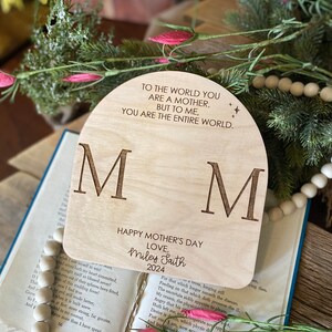 Mothers Day DIY Sign, Gift for Mom, Mothers Day Gift, Personalized Mothers Day Gift, New Mom Gift, Baby Handprint Sign