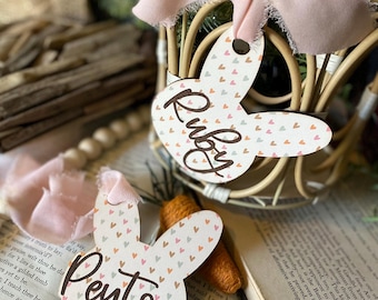 Engraved Easter Basket Tag