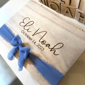 Baby Keepsake Box, Memory Gift Box, Baptism Keepsake, Baby Shower Gift, Baby Keepsake, Personalized Baby Gift, Baby Boy Gift, Custom Gift