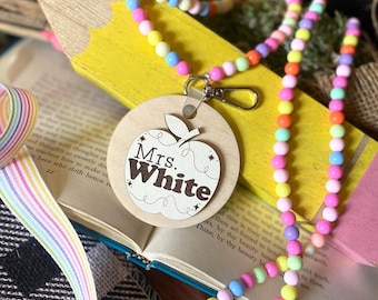 Teacher Appreciation Keychain or Ornament