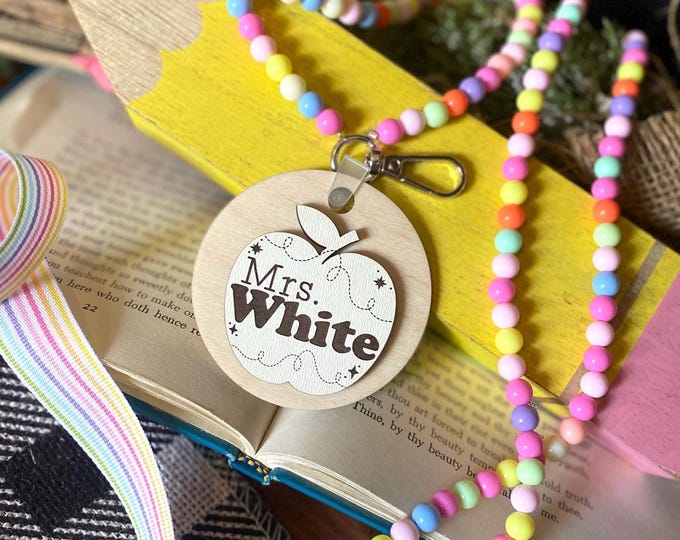 Teacher Appreciation Keychain or Ornament