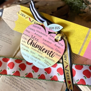 Teacher Gifts, Teacher Christmas Gifts, Teacher Ornament, Classroom Ornament, Gift for Teacher, Gift from Students, Classroom Teacher Gift