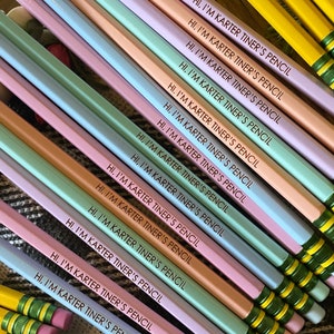 Back to School Pencils, Personalized #2 Pencils, Engraved Pencils ...